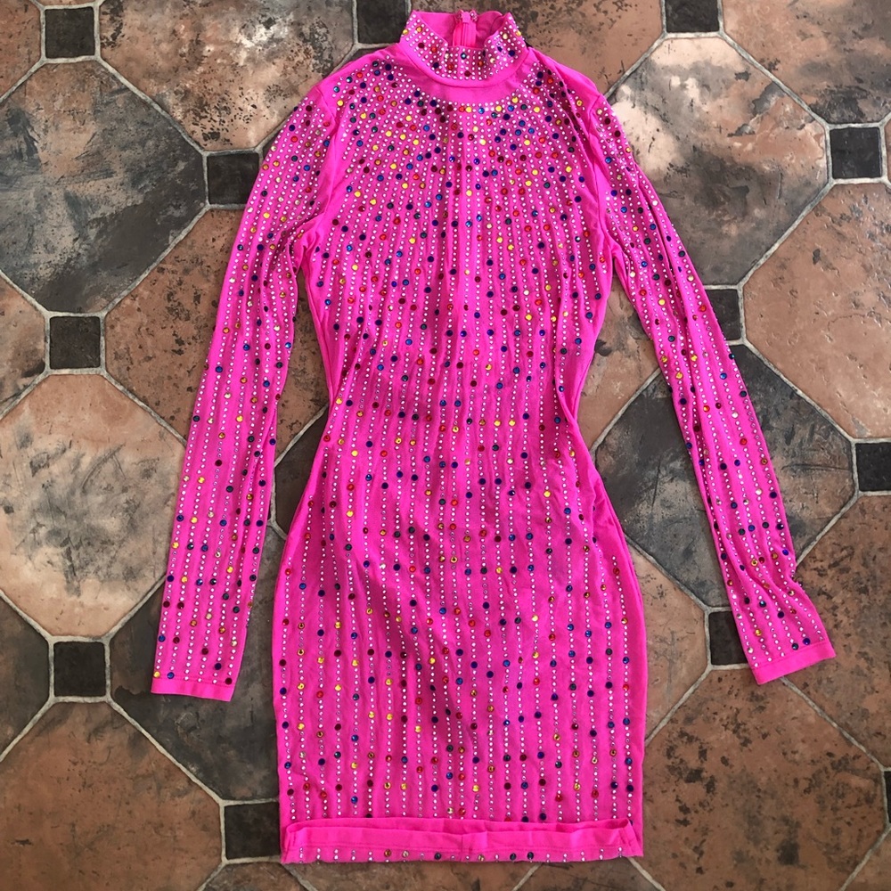 BRAND NEW! Rhinestone dress